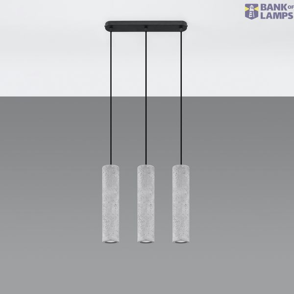 HANGING LAMP LUVO 3L GU10 3X40W IP20 image 6