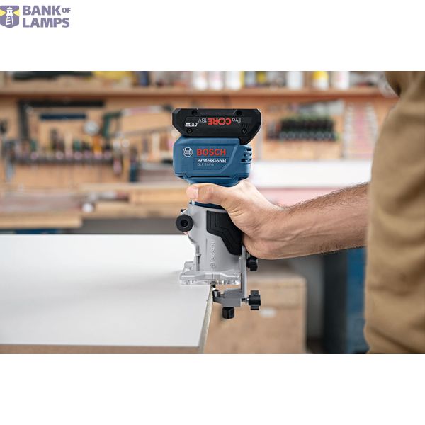 GLF 18V-8 (Carton, 8mm collet, Parallel guide, 2x Vac adaptors, Flush trim roller guide,   Wrench image 3