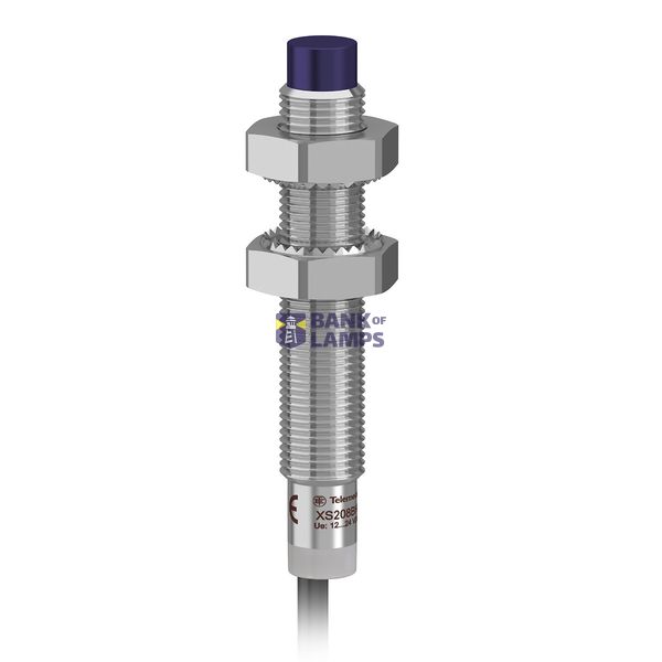 INDUCTIVE SENSOR CYLIND DIA 08 PNP NO 1224V FLUSH SN 2MM5 CABLE 2M (CT image 17