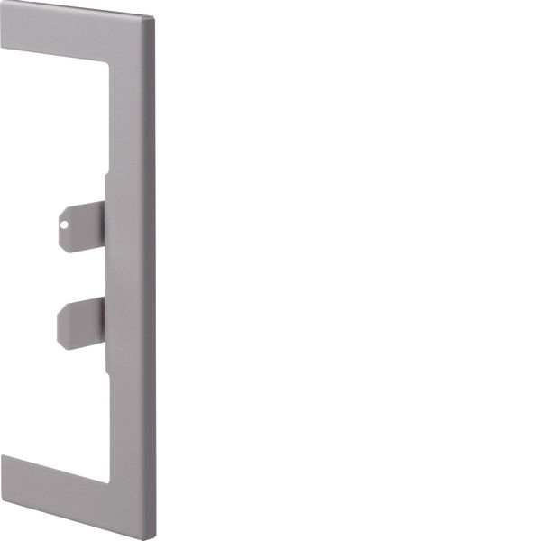 Wall cover plate for BR 68x170mm lid 80mm of sheet steel in light grey image 1