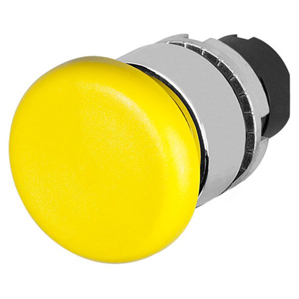 Mushroom push-button Ø 40, maintained, yellow image 1