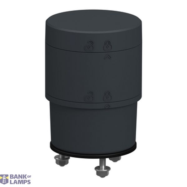 XV6 24V base with 3-pin & cover (grey) image 2