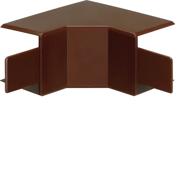 Inner corner halogen-free for cable duct LF 40x40mm brown image 1