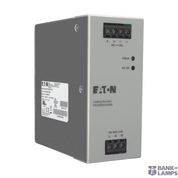 Power supply unit, Single-phase, 90 - 264 V AC / 24 V DC, 20 A, 480 W image 2