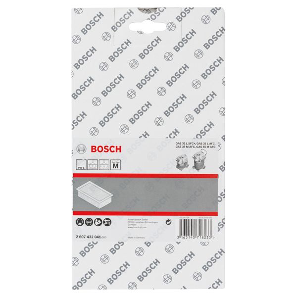 Polytetrafluoroethylene flat-pleated filter image 2