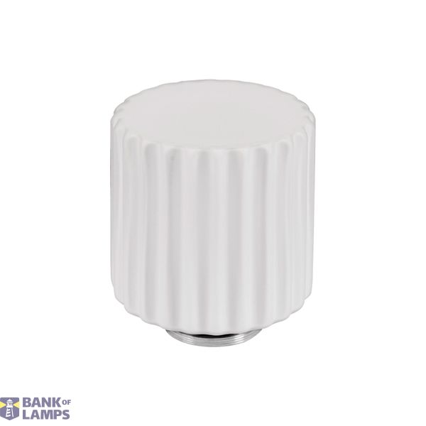 VARYT glass shade, pleated image 1