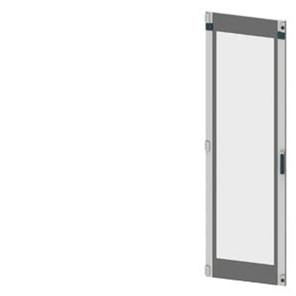 Glass door Giugiaro, IP55, H: 2000 mm, W: 600 mm image 1