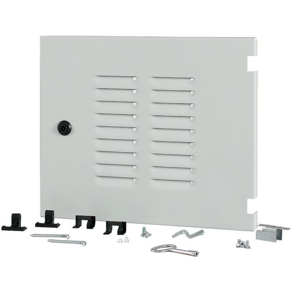 XTSZDSQV4R-H350W425 Section wide door, ventilated, right, HxW=350x425mm, IP42, grey image 6
