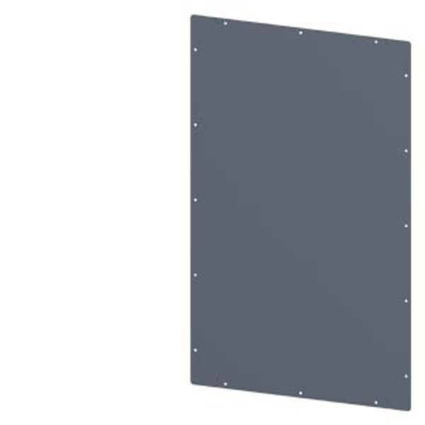 SIVACON, roof, closed, IP55, W: 600 mm, D: 1000 mm, zinc-plated image 1