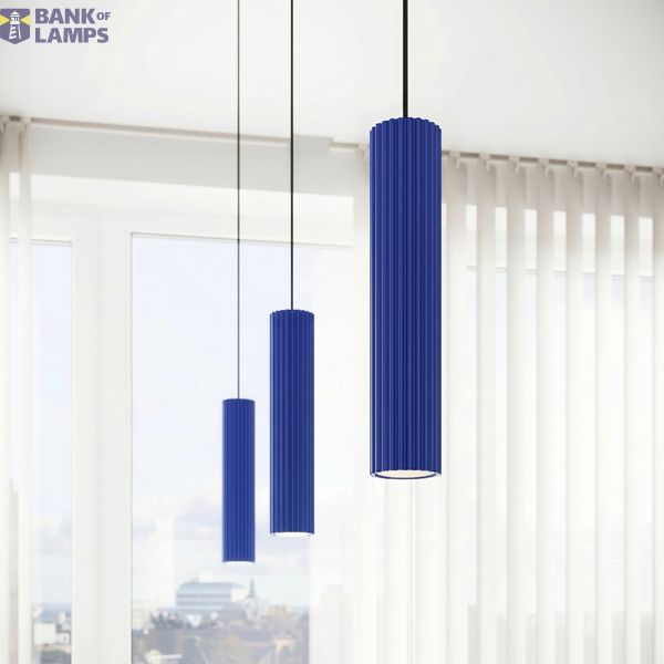 Pendant lamp KARBON 1 ultramarine image 6