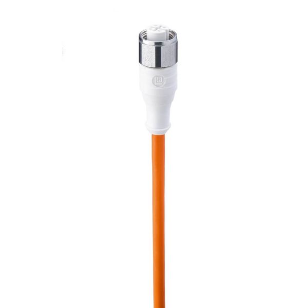 Sensor cable, M12 straight socket (female), 4-poles, PP detergent and AA041421H image 2