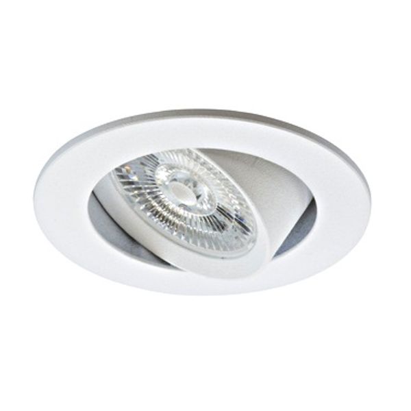 LED Recessed luminaire 8W 850lm 930 45ø 24VDC IP42, white image 1
