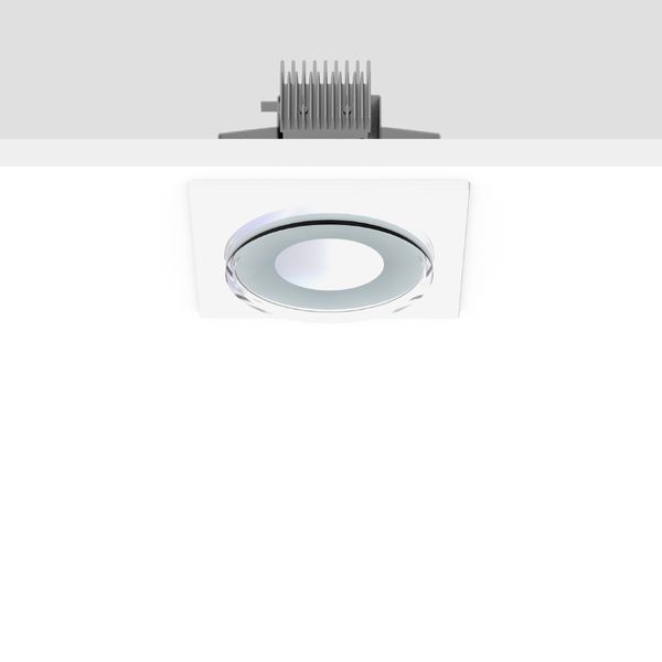Decorative element L 246 B 246 H 34 colour: white image 1