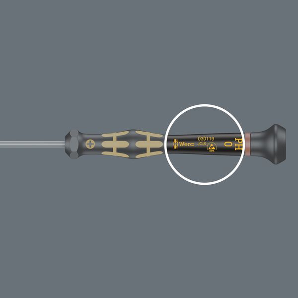 1567 TORX ESD Kraftform Micro Schroevendraaier, TX 2 x 40 mm image 6