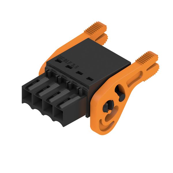 PCB plug-in connector, female plug, 3.50 mm, Number of poles: 4, 180°, PUSH IN with actuator, Clamping range, max. : 1.5 mm², Box image 3