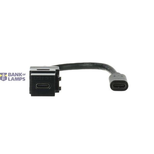 0229/13-500 Keystone USB-C 3.1 Gen2 black image 1