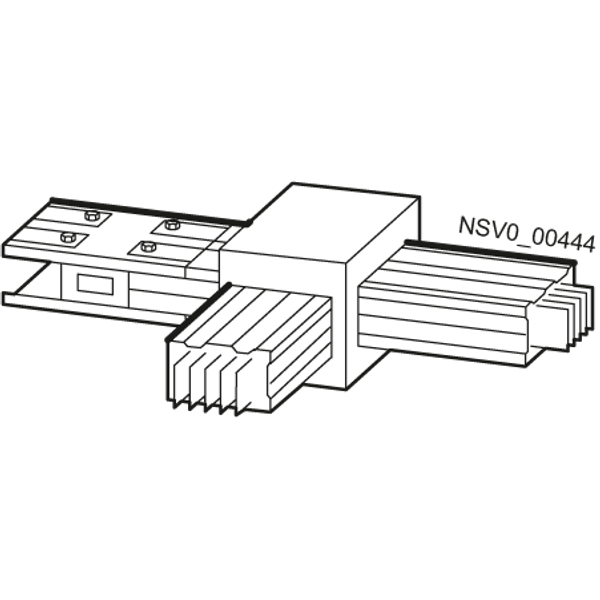 BD2A-400-TL JUNCTION UNIT T UNIT LEFT 160-4 00A image 1