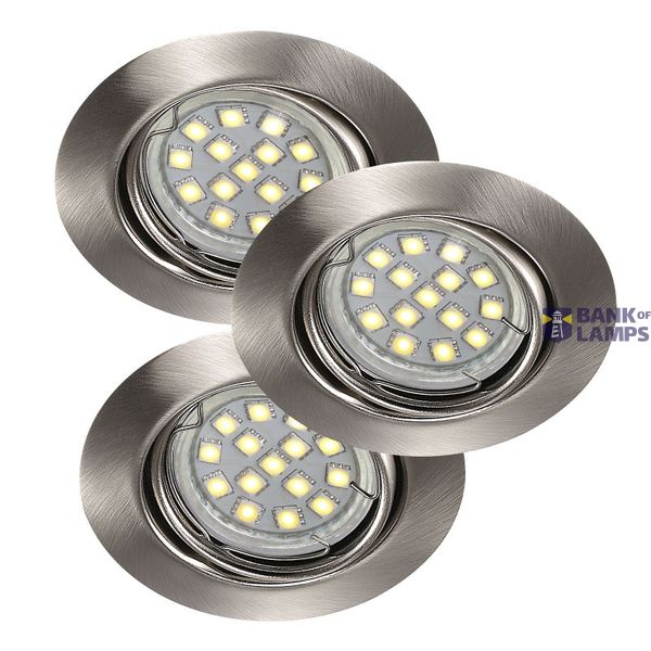 Triton 3-Kit | Downlight | Brushed steel image 1