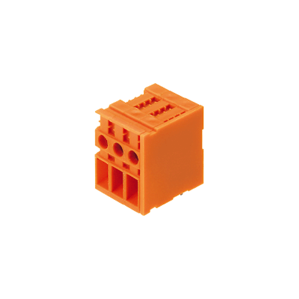 Printed circuit board terminals, 6.35 mm, Number of poles: 4, 90°, Solder pin length (l): 3.5 mm, tinned, Pebble grey, TOP connection, Clamping range, max. : 6 mm², Box image 4