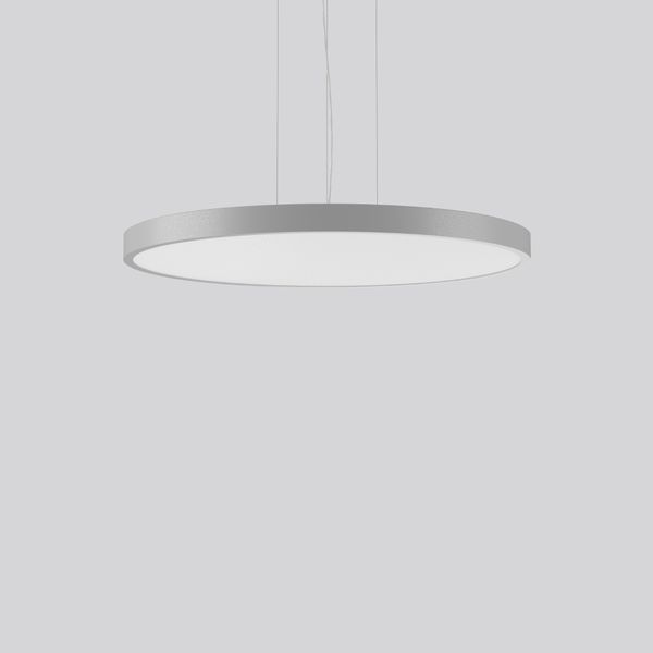 TRIONA round, 49 W, 5050 lm, 827-865, silver, DALI Pendant luminaires, image 1