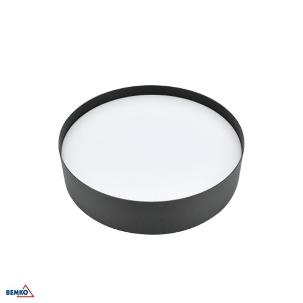 LED Ceiling Light Celia 10-20W 3000-4000K 2300LM IP54 High Frame Black Micro Diffuser Half-Dimming Function image 1