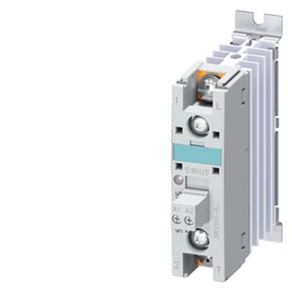 Solid-state contactor 3RF2, 1-ph. AC51 10 A 48-460 V/24 V DC image 1