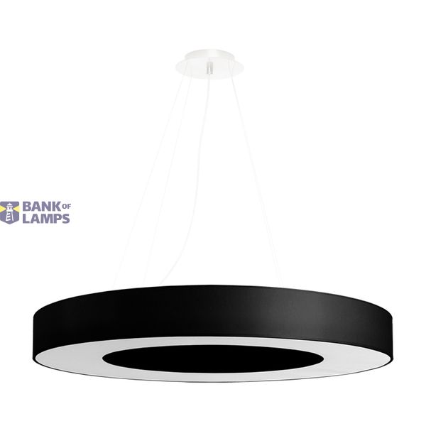 CHANDELIER SATURNO SLIM 70 BLACK E27 6X60W IP20 image 3