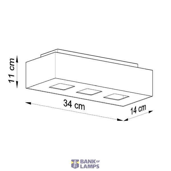 SPOT MONO 3 BLACK GU10 3X40W IP20 image 6
