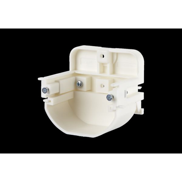 T-Slot mounting bracket for wall outlets - horizontal mounting 50 mm,  image 2