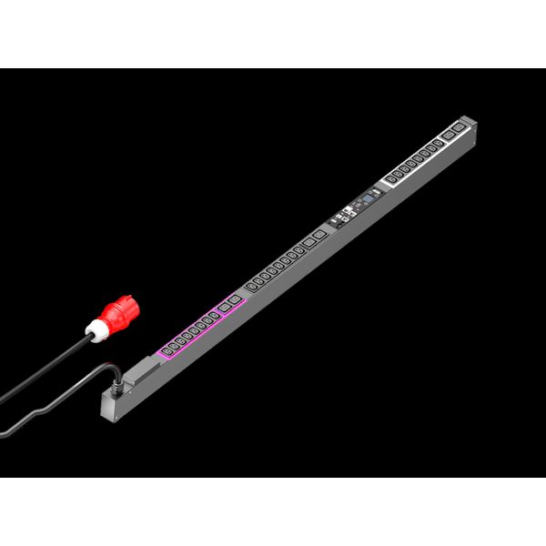 PDU switched, 16 A/400 V, 3~, 24 x C13 + 6 x C19 image 1