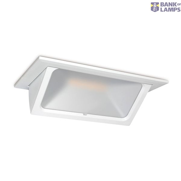 Tatio Rectangular Wall Washer 25W 110° 3000K White image 1
