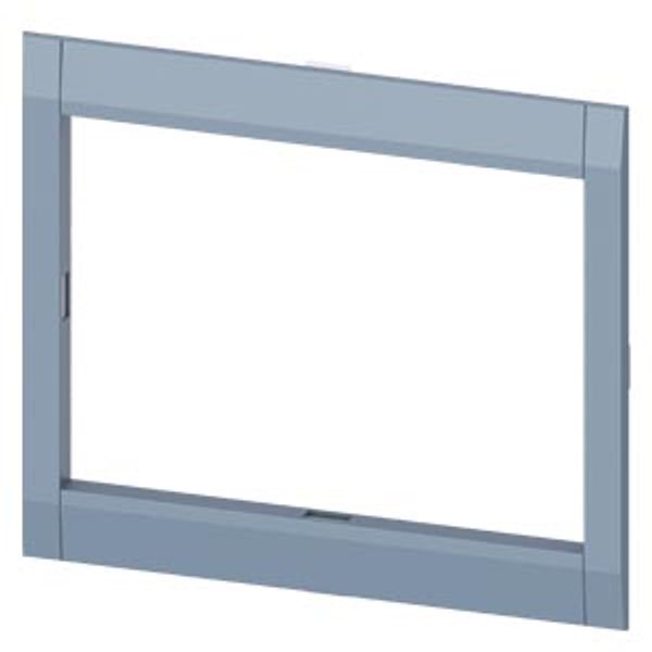 Cover frame for door cutout 139.6 x 100.8 mm (WxH) for 3VA61/62 4-pole with ETU image 1