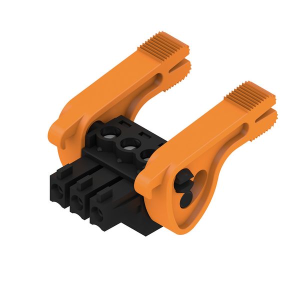 PCB plug-in connector, female plug, 3.81 mm, Number of poles: 3, 180°, Clamping yoke connection, Clamping range, max. : 1.5 mm², Box image 2