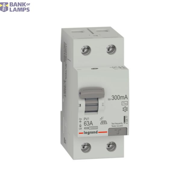 PV3 RCCB 2P 63A AC TYPE 300MA image 1