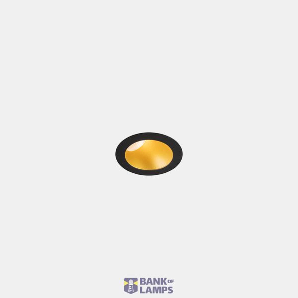 Downlight Play Deco Asymmetrical Round Fixed 12.5W TW 2700K-6500K CRI 90 33.2º DALI DT8 Gold/Black IP54 896lm image 1
