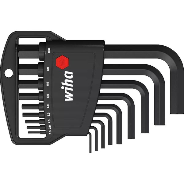 Hexagon keys Set 9 pcs H9 06379 Wiha image 1