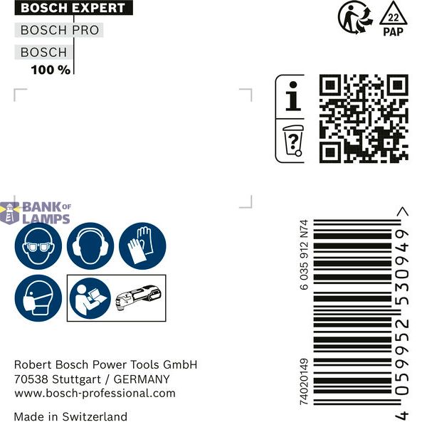 EXPERT 3 max AVZ 70 RT4 Multitool Grouting Plate 70 mm 10-pc image 1