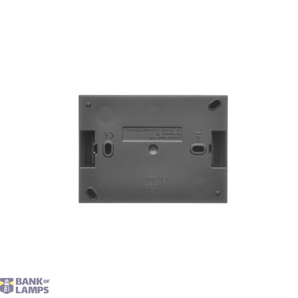 Two gang switch, Push In system, (module), Simon 24, IP20/IP44, 10AX, white image 1