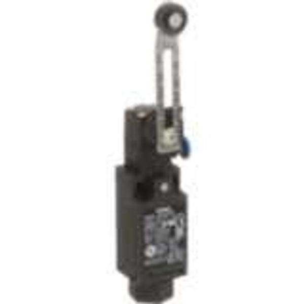 Limit switch, Adjustable roller lever, form lock (metal lever, resin r D4NR0049D image 2