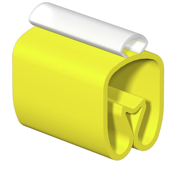 Socket x 5.3 mm, Polyester, TPU, Colour: yellow, Transparent, Conductor O.D.: 8 - 16 mm image 1
