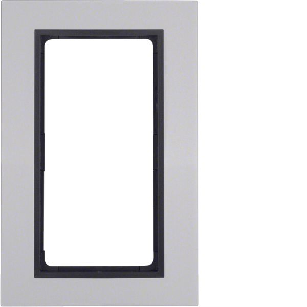 Frame l. cut-out, B.7, al./ant. matt, al. anodised image 1