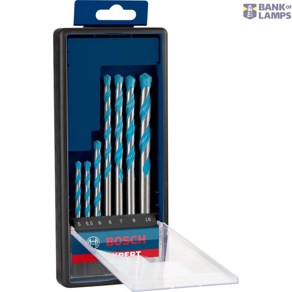EXPERT MultiConstruction CYL-9 Drill Bit Set 5/5.5/6/6/7/8/1 mm 7-pc image 2