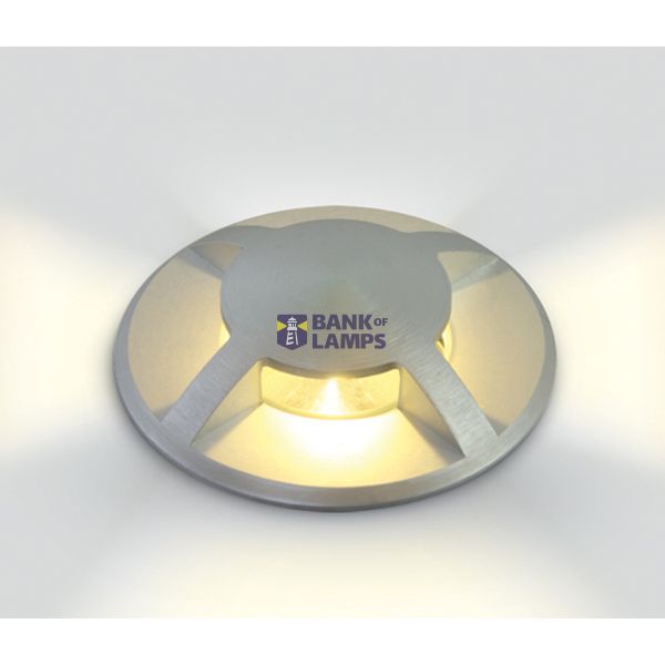 ALUMINIUM IP67 INGROUND GU10 10W 100-240V image 1