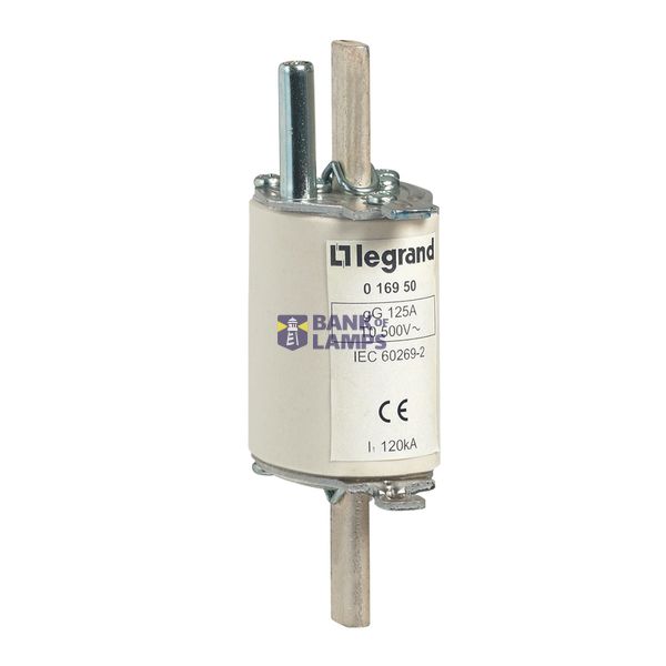 HRC blade type cartridge fuse - type gG - size 0 - 125 A - with indicator image 2