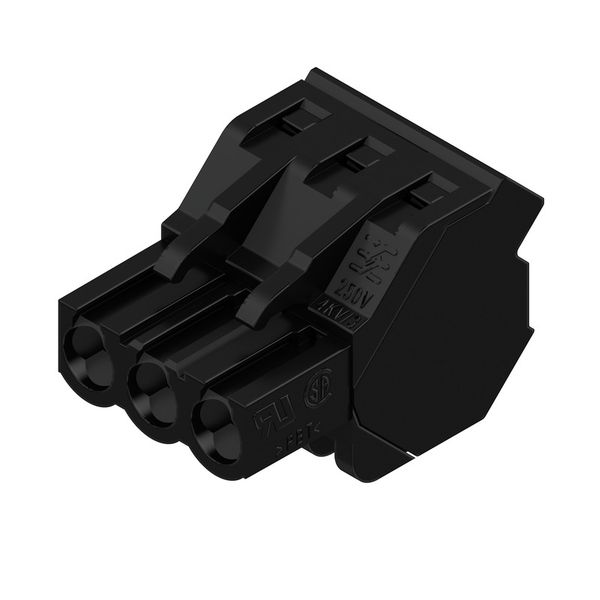 PCB plug-in connector, female plug, 5.08 mm, Number of poles: 3, 225°, Clamping yoke connection, Clamping range, max. : 4 mm², Box image 4