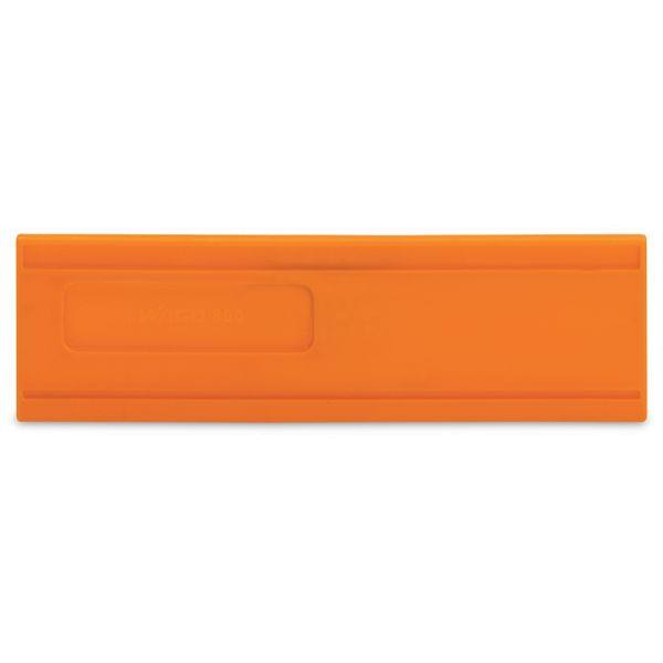 Separator plate 2 mm thick oversized orange image 2