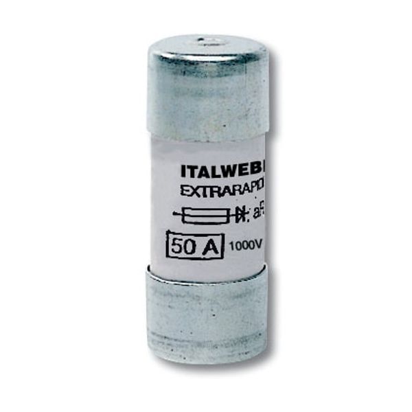 27x60 aR 32A 1000V fuse with striker image 1