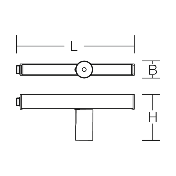 LINEDO, 29 W, 2400 lm, 930, aluminium, on/off Continuous line luminair image 3
