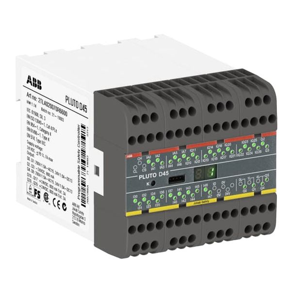 RGC3A60A20KKE - 3-pole solid-state relay, rated load current 3x20A image 1