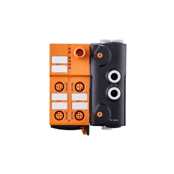 IOL AirBox 1x5/2 bist. 4x2DI | IO-Link AirBox with quick mounting technology image 1